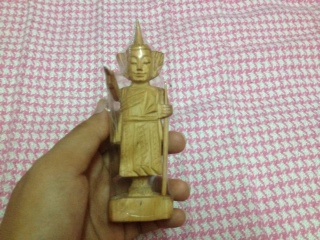 เทพทันใจ นัตโบโบนี ไม้กฤษณา แท้จากพม่า ขนาด 5 นิ้ว