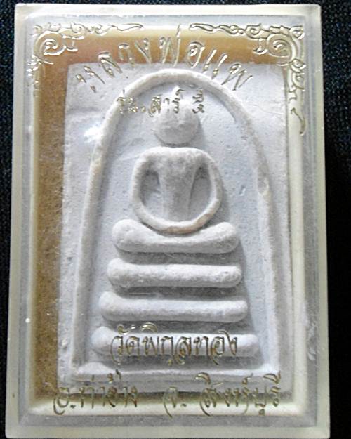 พระสมเด็จ หลวงพ่อแพ วัดพิกุลทอง รุ่นเสาร์5