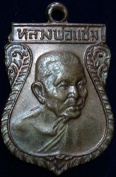 เหรียญหันข้าง หลวงพ่อแช่ม วัดดอนยายหอม (เล็ก) เคาะเดียวแดง