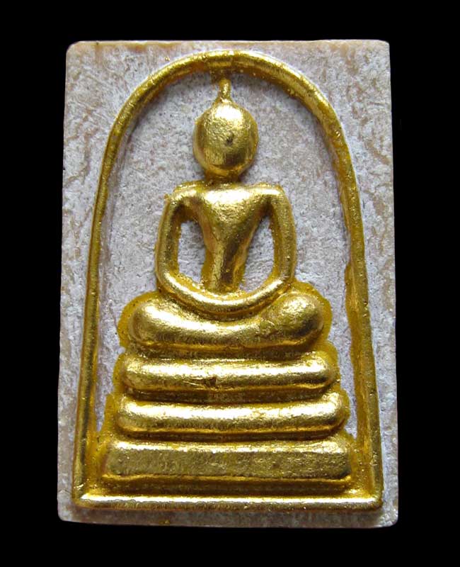 สมเด็จหลวงพ่อแพ วัดพิกุลทอง รุ่นพิเศษหน้าทอง(พร้อมกล่อง) จ.สิงห์บุรี