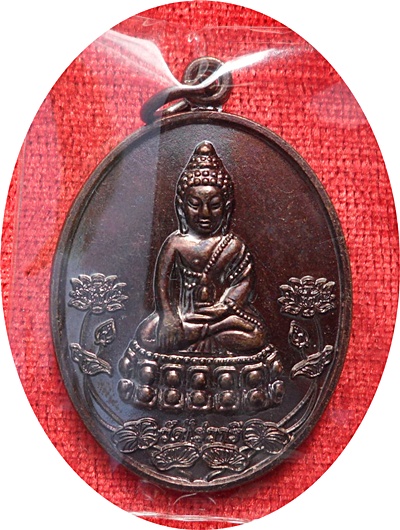 @@ เหรียญชินบัญชรโลกนาถ เนื้อทองแดงผสมชนวนพระกริ่ง มูลนิธิหลวงปู่ทิม อิสริโก @@@