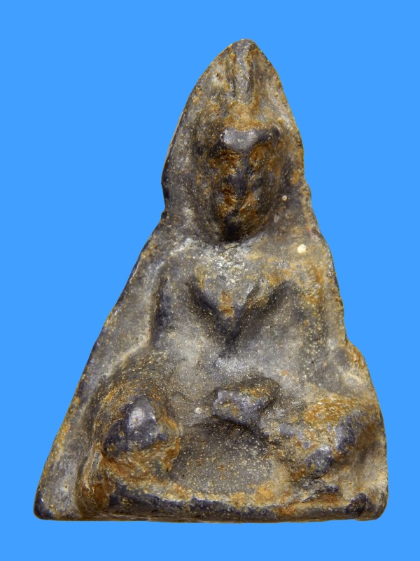 พระท่ากระดาน สนิมแดง พิมพ์เล็ก จ.กาญจนบุรี No.24  