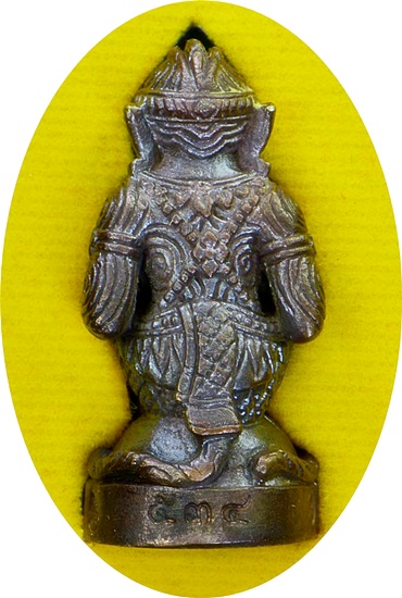 ***หนุมาน “รุ่นมหาปราบไพรี”เนื้อนวะโลหะอุดสีผึ้งหลวงปู่ #๕๓๔ ลป.บัว ลพ.สาคร ร่วปลุกเสก สวยกริ๊ปๆ