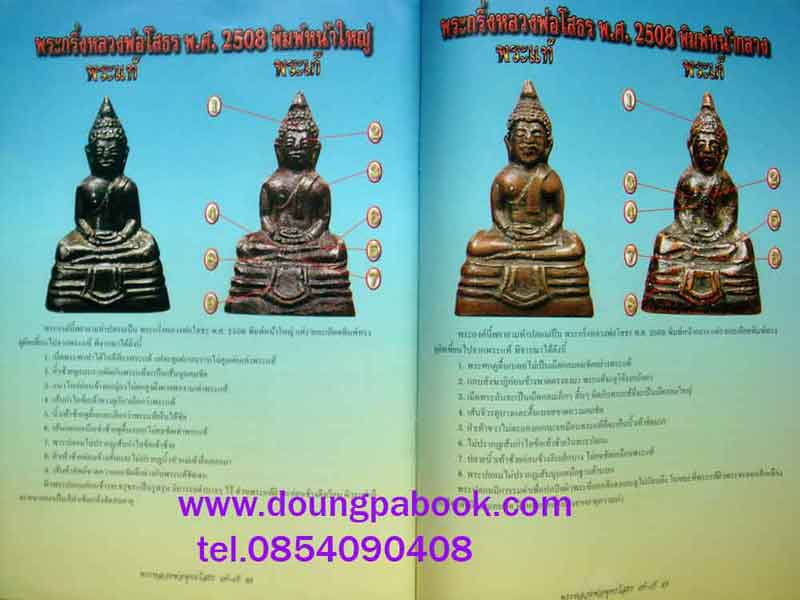 หนังสือ ข้อแตกต่างระหว่าง พระหลวงพ่อพุทธโสธร แท้ - เก๊