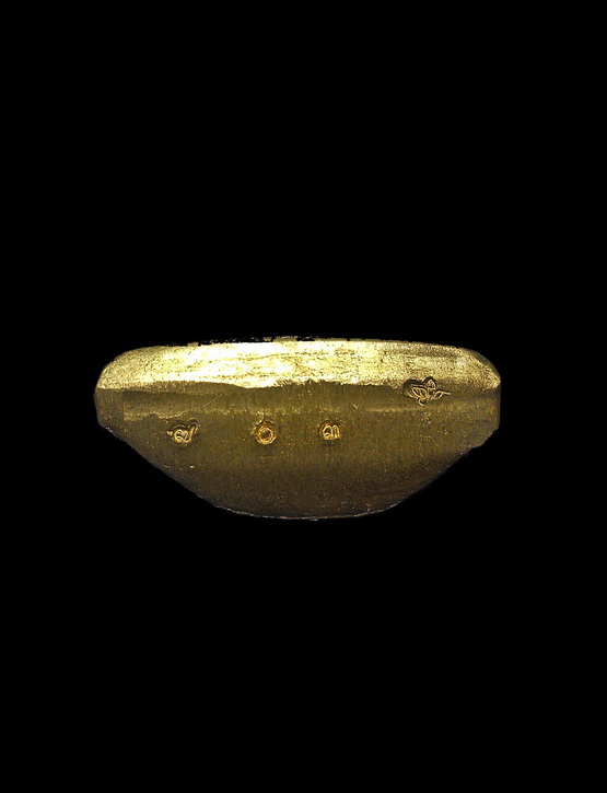 หล่อปั้มหลวงพ่อลออ ที่ระลึกทอดผ้าป่าสามัคคี เนื้อทองเหลือง เลข 703 