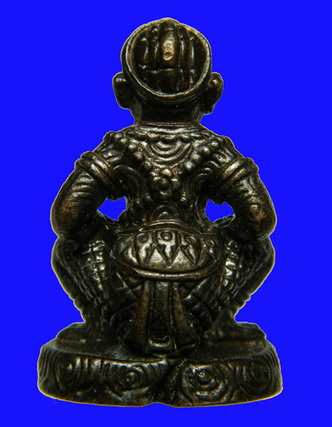 วัดใจครับ...หนุมานโภคทรัพย์ ตะไบใต้ฐาน..อุดผงพราย ตอกโค๊ต ว ค ร ไม่ทราบที่ครับ