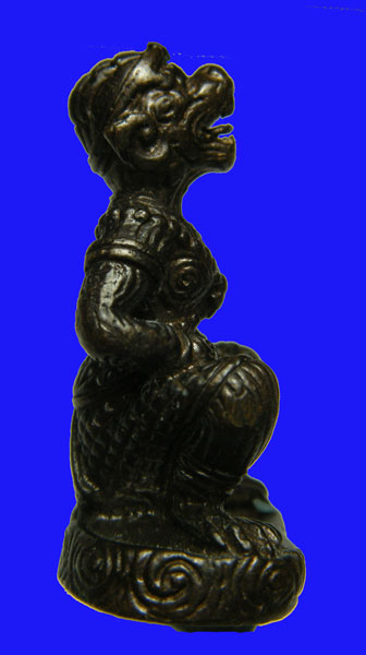 วัดใจครับ...หนุมานโภคทรัพย์ ตะไบใต้ฐาน..อุดผงพราย ตอกโค๊ต ว ค ร ไม่ทราบที่ครับ