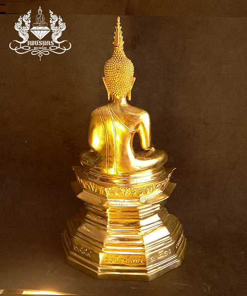 +++ พระบูชาหลวงพ่อพระใส วัดโพธิ์ชัย จ.หนองคาย รุ่นสามบารมี สร้างปี2554 หน้าตัก 5 นิ้ว +++