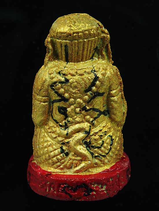 HPDT 20. หนุมานชมภูนุช ทาทองฐานแดง ตะกรุดทองคำ แจกกรรมการ เนื้อผงพุทธคุณผสมว่าน 108 หลวงปู่หมุน 