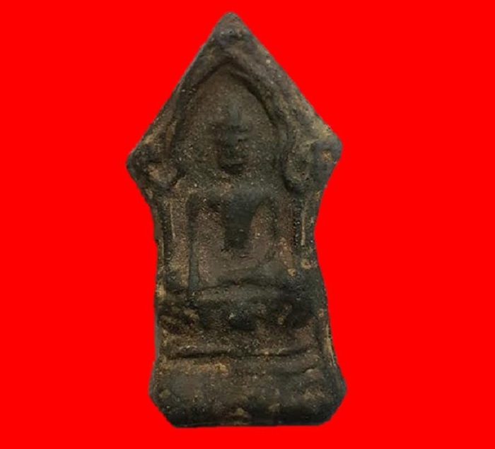 พระยอดขุนพล พิมพ์ฐานสูงเนื้อดิน กรุเตาทุเรียง จ.สุโขทัย