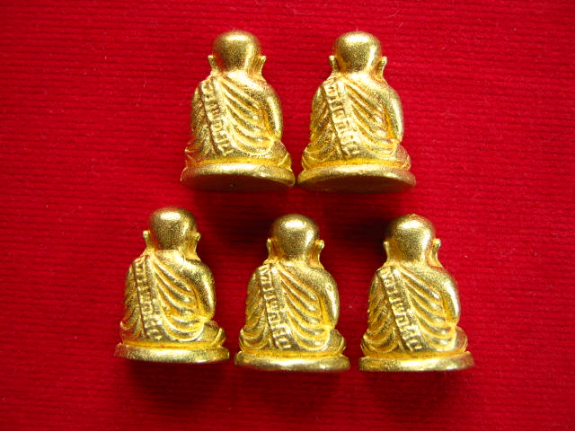 5 องค์ หลวงพ่อเงิน วัดบางคลาน พิมพ์นิยม