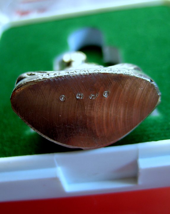 หลวงพ่อจรัญ วัดอัมพวัน จ.สิงห์บุรี รูปเหมือนปั๊ม รุ่นโภคทรัพย์ 