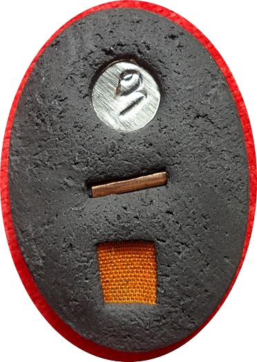 ***ล็อกเก็ตหลวงปู่ทิม อิสริโก วัดละหารไร่ หลังฝังตะกรุดติดจีวรโค๊ด พร้อมกรอบสแตนเลส 