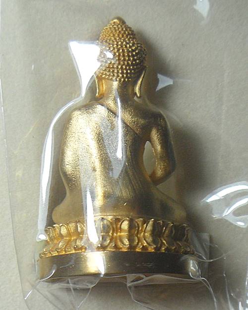 พระนิรันตราย(จำลอง) สำนักงานตำรวจแห่งชาติ เนื้อสัมฤทธิ์ อุปการณ์ครบ ตร.089720
