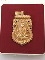***เสมาฉลุลายยกองค์ รุ่น มหามงคล7รอบ เนื้อพิ้งค์โกลด์ หลวงพ่อจรัญ วัดอัมพวัน ***สภาพสวย พร้อมกล่อง