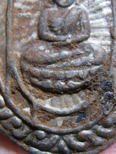 เหรียญหลวงพ่อโสธร เนื้อเงิน ปี2482 วัดโสธรฯ จ .ฉะเชิงเทรา มาพร้อมบัตรรับรอง