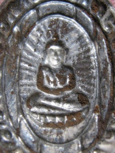 เหรียญหลวงพ่อโสธร เนื้อเงิน ปี2482 วัดโสธรฯ จ .ฉะเชิงเทรา มาพร้อมบัตรรับรอง