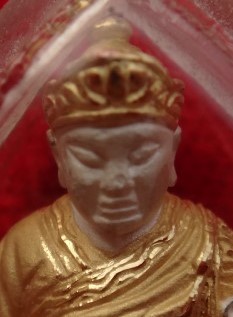 รูปหล่อไต้ฮงกง ชุบ 3กษัตริย์ ตอกโค๊ต 2แผ่นดิน+เลข2 เคาะเดียว