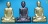 หลวงพ่อปัญญา วัดกกกว้าว อ.ตาคลี จ.นครสวรรค์ รูปเหมือนปั๊ม ไตรมาส 56 เนื้อทองแดง 1 ทองเหลือง 2 