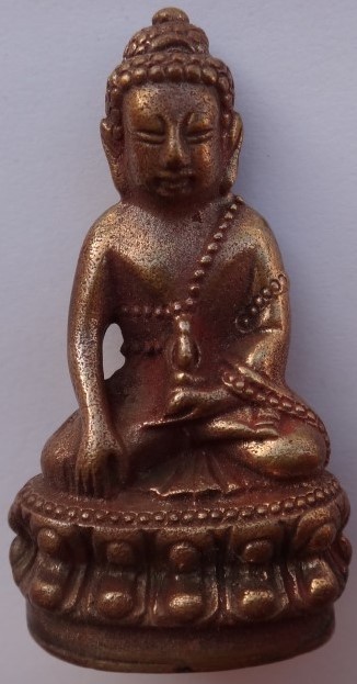 พระกริ่งใหญ่จีน วทบ.42 เนื้อทองผสม วัดเล่งเน่ยยี่ ปี 2542 เคาะเดียว