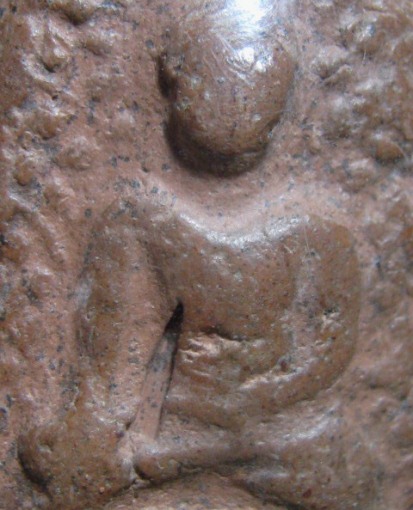 พระเปิม เนื้อดิน กรุวัดคู้ยาง จ.กำแพงเพชร อยู่ในเลี่ยม สภาพพอใช้