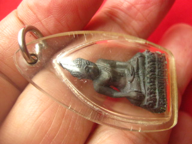 รูปหล่ออุดกริ่งหลวงพ่อเสือ วัดสหกรณ์โฆษิตาราม สมุทรสาคร พร้อมกรอบ