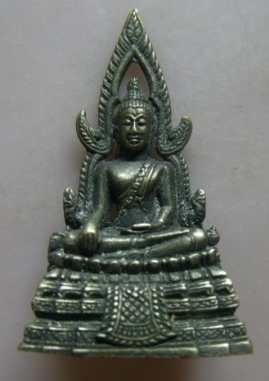 **วัดใจ**รูปหล่อพระพุทธชินราช หลังอกเลา วัดใหญ่ฯ พิษณุโลก เนื้อโลหะผสม**สวยๆ เชิญชมครับ
