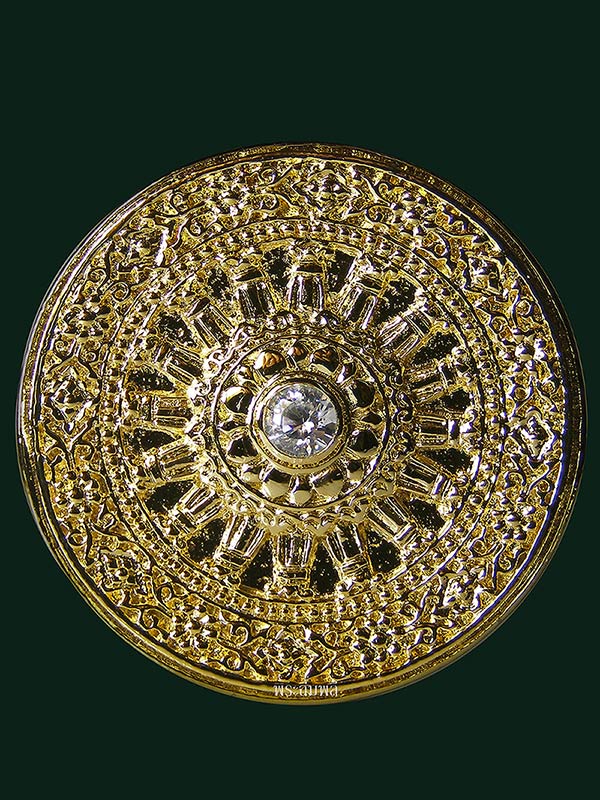 เหรียญมหาจักรพรรดิ หลวงพ่อเล็กวัดท่าขนุน องค์ที่๒