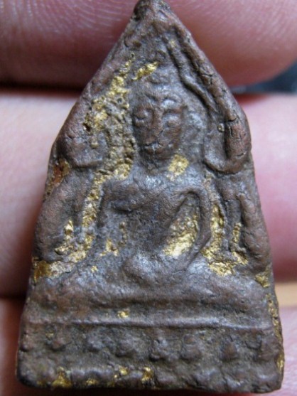 พระชินราช เนื้อดิน กรุวัดเสาธงทอง จ.สุพรรณบุรี สภาพพอสวย