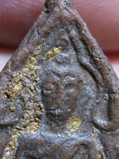 พระชินราช เนื้อดิน กรุวัดเสาธงทอง จ.สุพรรณบุรี สภาพพอสวย