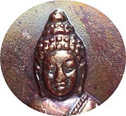 เหรียญชินบัญชรโลกนาถ เนื้อทองแดงผสมชนวนพระกริ่ง มูลนิธิหลวงปู่ทิม อิสริโก ลป.บัว ปลุกเสก 