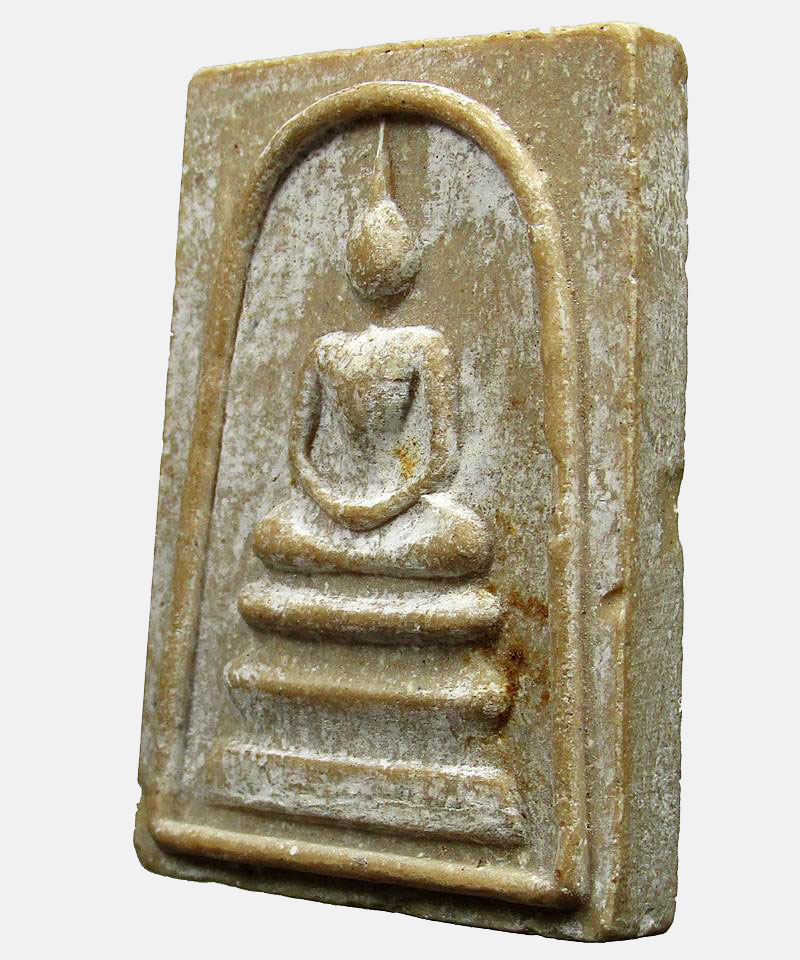 พระสมเด็จเนื้อผงน้ำมัน หลัง นะ ชา ลี ติ หลวงพ่อแพ วัดพิกุลทอง