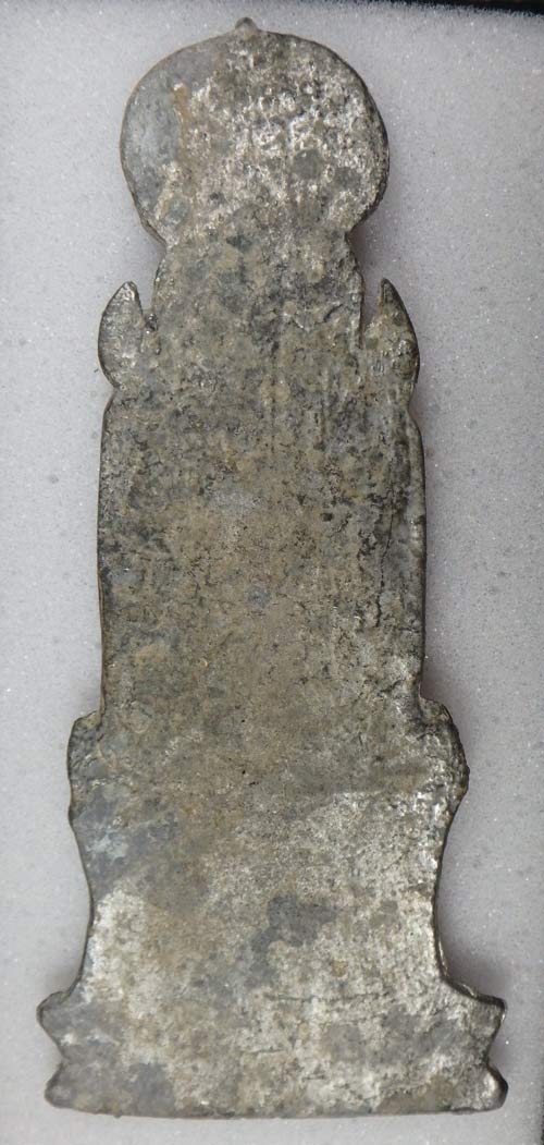 พระร่วงยืนซุ้มร่มโพธิ์ กรุวัดราชบูรณะ อยุธยา