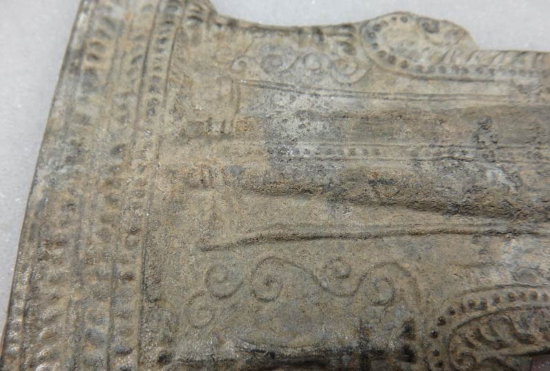 พระร่วงยืนซุ้มร่มโพธิ์ กรุวัดราชบูรณะ อยุธยา