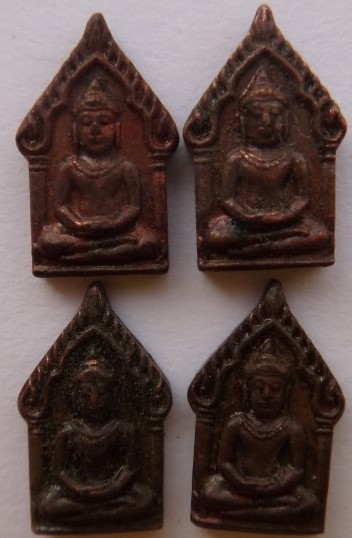 ยอดขุนพลจิ๋ว รุ่นแรก หลวงพ่อสาคร ปลุกเสก 4องค์ เคาะเดียว