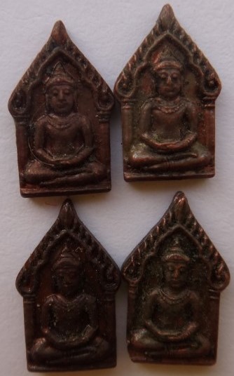 ยอดขุนพลจิ๋ว รุ่นแรก หลวงพ่อสาคร ปลุกเสก 4องค์ เคาะเดียว