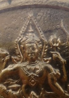 เหรียญร5วัดแหลมแค กะไหล่ทองลงยา+ทองแดง พิธีใหญ่เคาะเดียว300