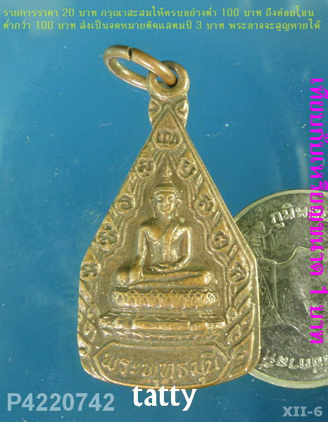 พระพุทธมุนี วัดเสนาสนาราม อยุธยา ปี 2522