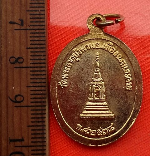 เริ่ม 10 บาท กับ เหรียญหลวงพ่อใหญ่ วัดพระธาตุบังพวน จ.หนองคาย ปี2538 ...BS215