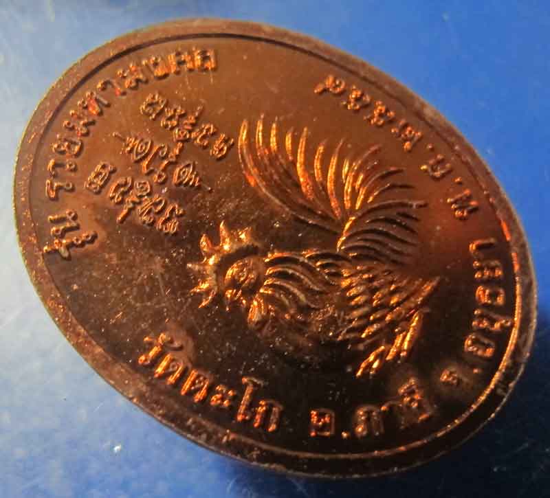 เหรียญหลวงพ่อรวย วัดตะโก จ.อยุทธยา รุ่น รวยมหามงคล ปี 2559