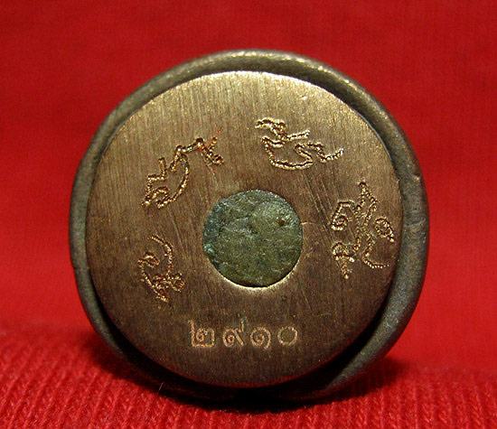 หนุมานมหาปราบ เนื้อนวะโลหะ อุดผงพรายกุมาร หมายเลข 2910 พร้อมกล่องเดิมครับ