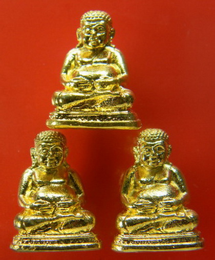 เคาะแรกแดง...พระสังกัจจายน์มหาลาภ...กะไหล่ทอง ๓ องค์...หลวงพ่อเชิญ วัดโคกทอง