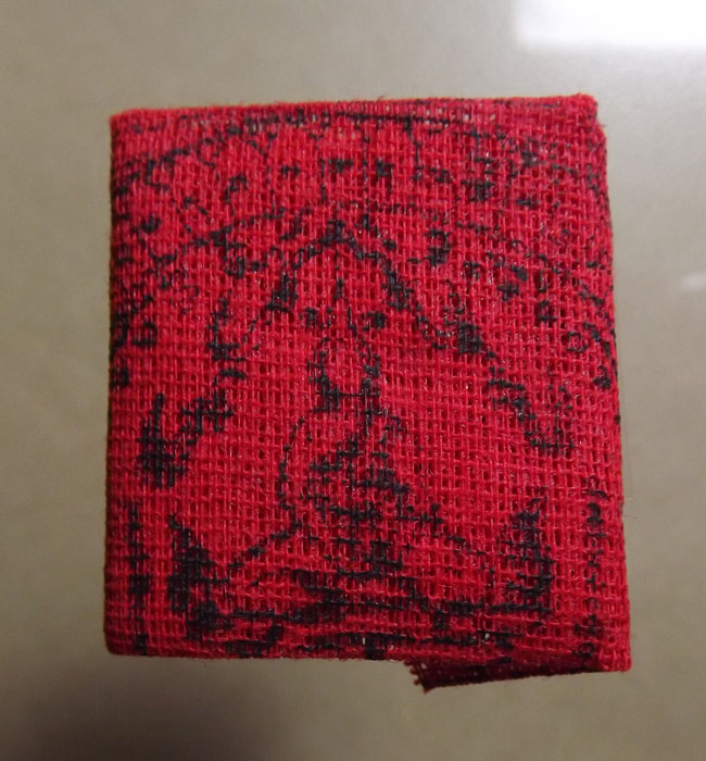 ผ้ายันต์พิชัยสงคราม หลวงพ่อฤษีลิงดำ *ดิดหลังเหรียญ