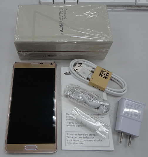 Samsung Galaxy NOTE 4 ของแท้ สีทอง เครื่องศูนย์ไทย สภาพสวยเทพยังกะของใหม่ มีกล่องให้ด้วย