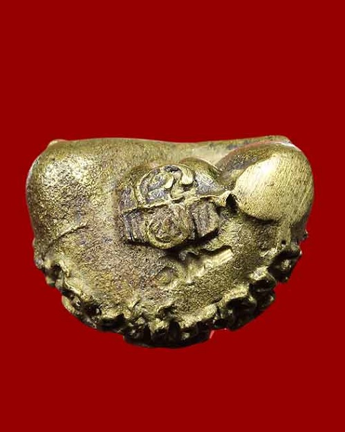 พระปิตตายันต์ยุ่ง เสาร์5 หลวงพ่อเปิ่น วัดบางพระ ปี36 เนื้อโลหะผสม ตอกโค๊ตใต้ฐาน...เคาะเดียวแดง...