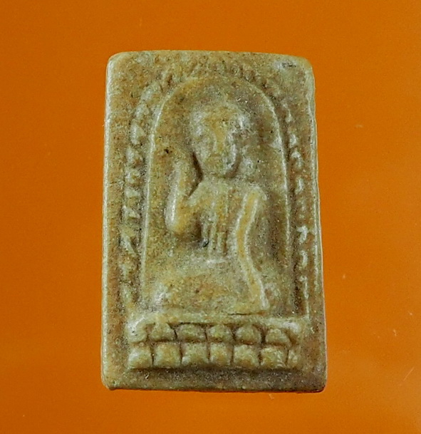 นางกวัก หลวงพ่อกวย วัดโฆสิตาราม จ.ชัยนาท เนื้อผงน้ำมัน ยุคต้น