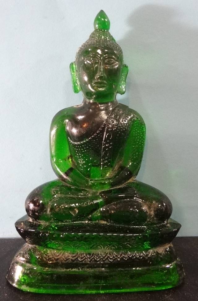  พระแก้วจีวรดอกสมาธิเพชรยุครัตนโกสินทร์หน้าตัก 3.7 นิ้ว