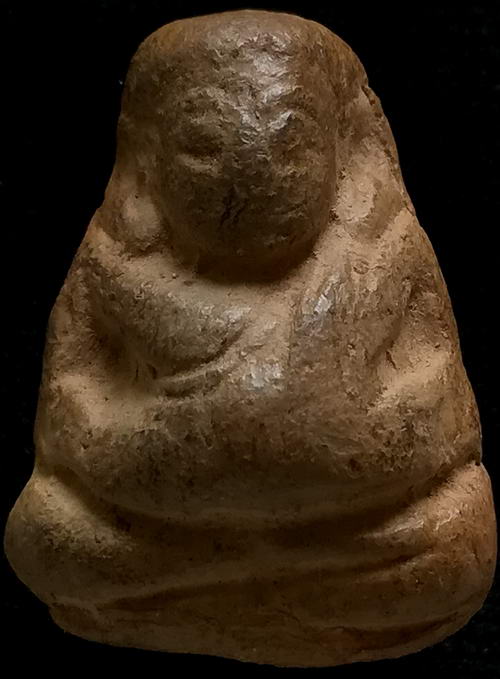 พระสังกัจจายน์หลวงพ่อกวย เนื้อดิน อุดกริ่งด้านในครับ