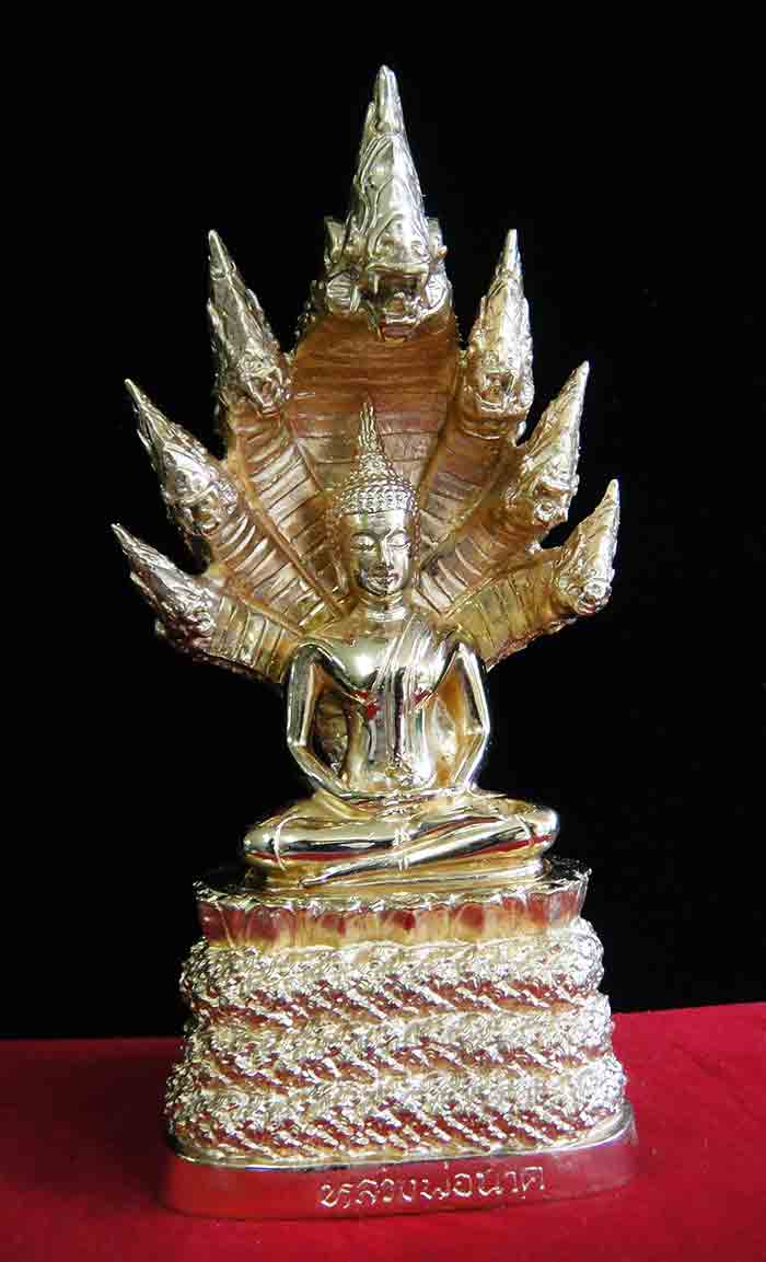 หลวงพ่อนาค พิมพ์ 2 ถอด พระสวยหล่อหนา