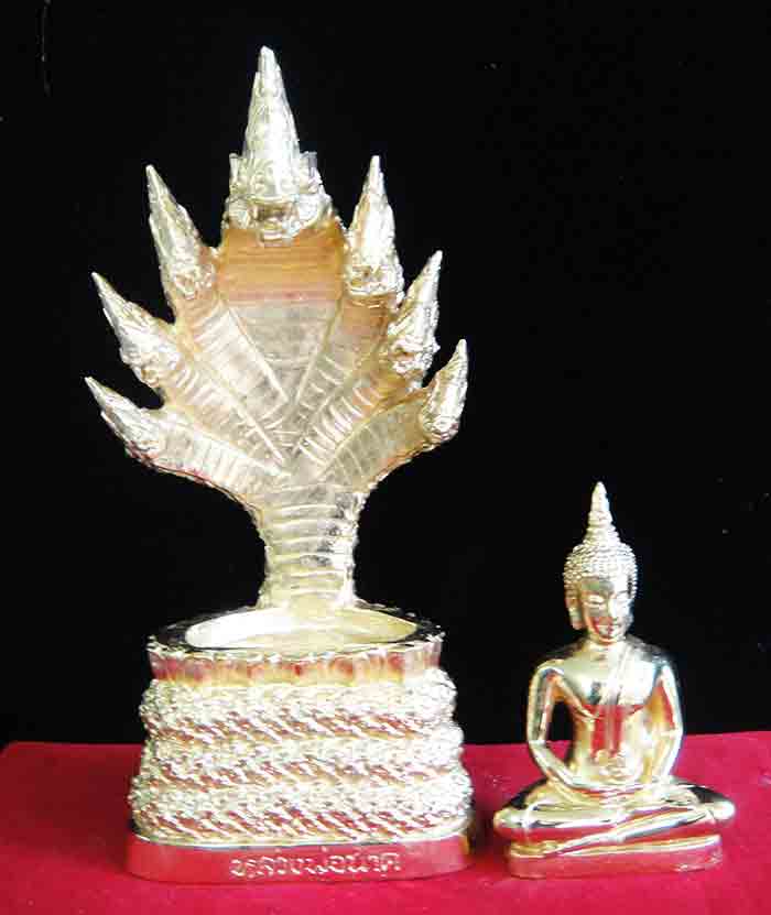 หลวงพ่อนาค พิมพ์ 2 ถอด พระสวยหล่อหนา
